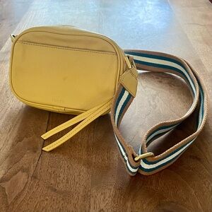 Fossil Maude Small Camera Bag: Mustard Yellow